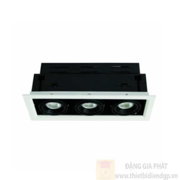 Đèn Led Downlight âm trần 3x6W LED