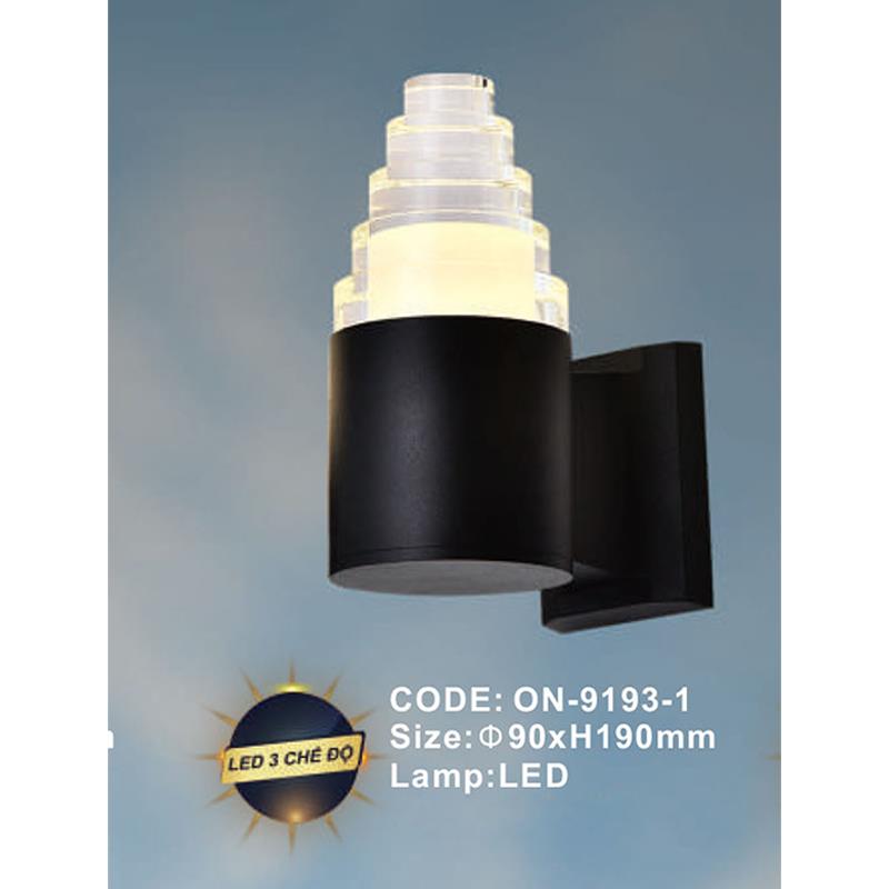 Đèn tường trong nhà Slister Ø90*H190mm - LED 3 CĐ