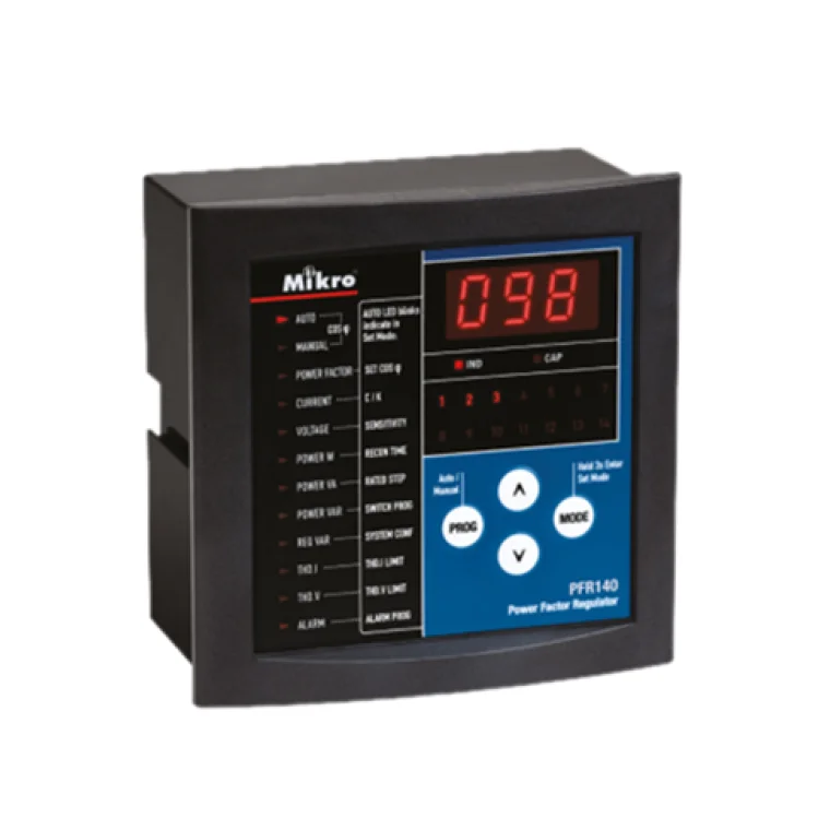 Bộ điều khiển tụ bù Mikro 6 cấp PFR60-230A(RX)/PFR60-415A(RX)