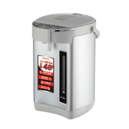 Bình thủy điện Nanoco NETF501 5 lít màu Xám