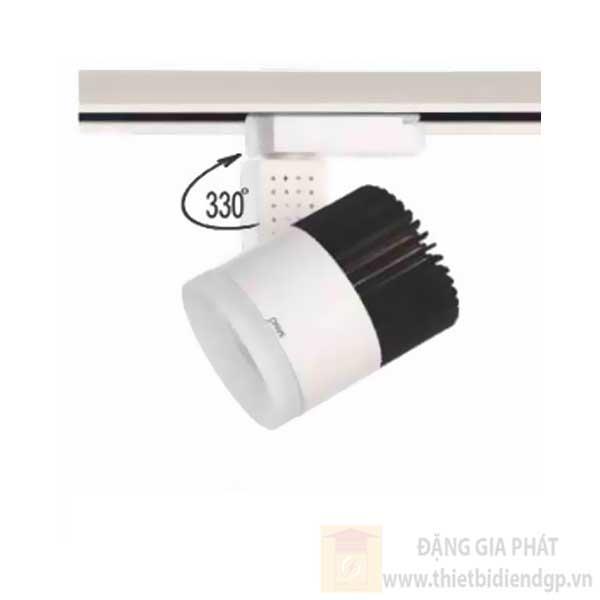 Đèn chiếu điểm thanh ray led COB 7W, Ø50*L75*H160