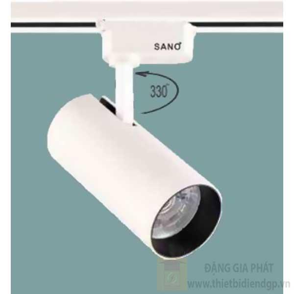 Đèn chiếu điểm thanh ray led COB 25W, Ø60*L160*H220-6000K-4000K