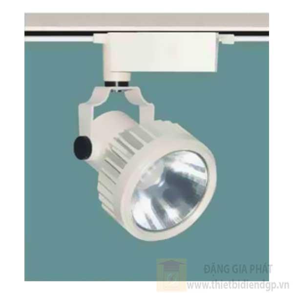 Đèn chiếu điểm thanh ray led COB 30W, Ø110*L150*H190-6000K-3000K, vỏ trắng