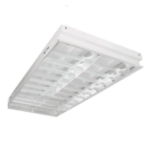 Máng đèn âm trần loại bản rộng 2 bóng x 1.2m LED