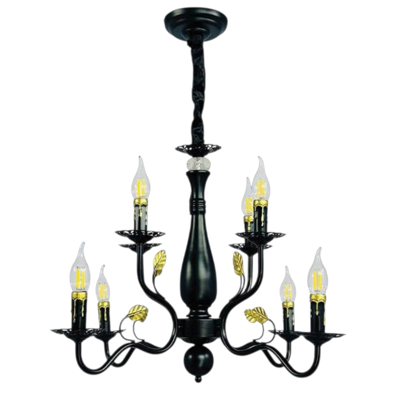 Đèn chùm nến 355 decor W650*H450 - E14*8