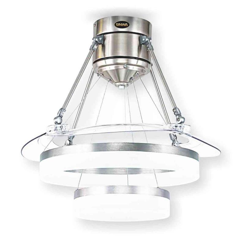 Quạt trần triển vọng Sinwa QY003 đèn Led