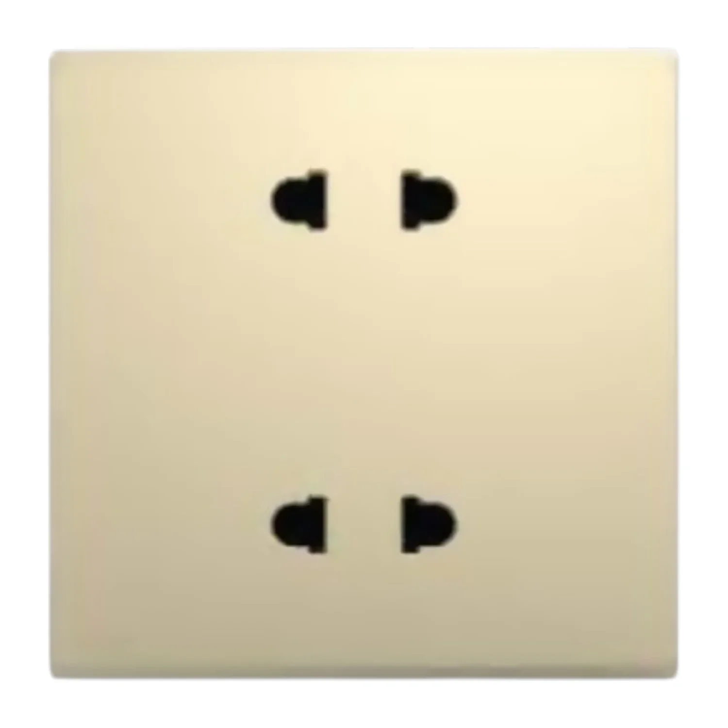 Bộ ổ cắm đôi ABB 2 chấu 10A - 4TYB501231P0x02