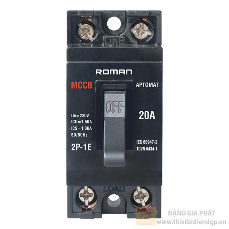 Aptomat khối loại 2P-1E Roman