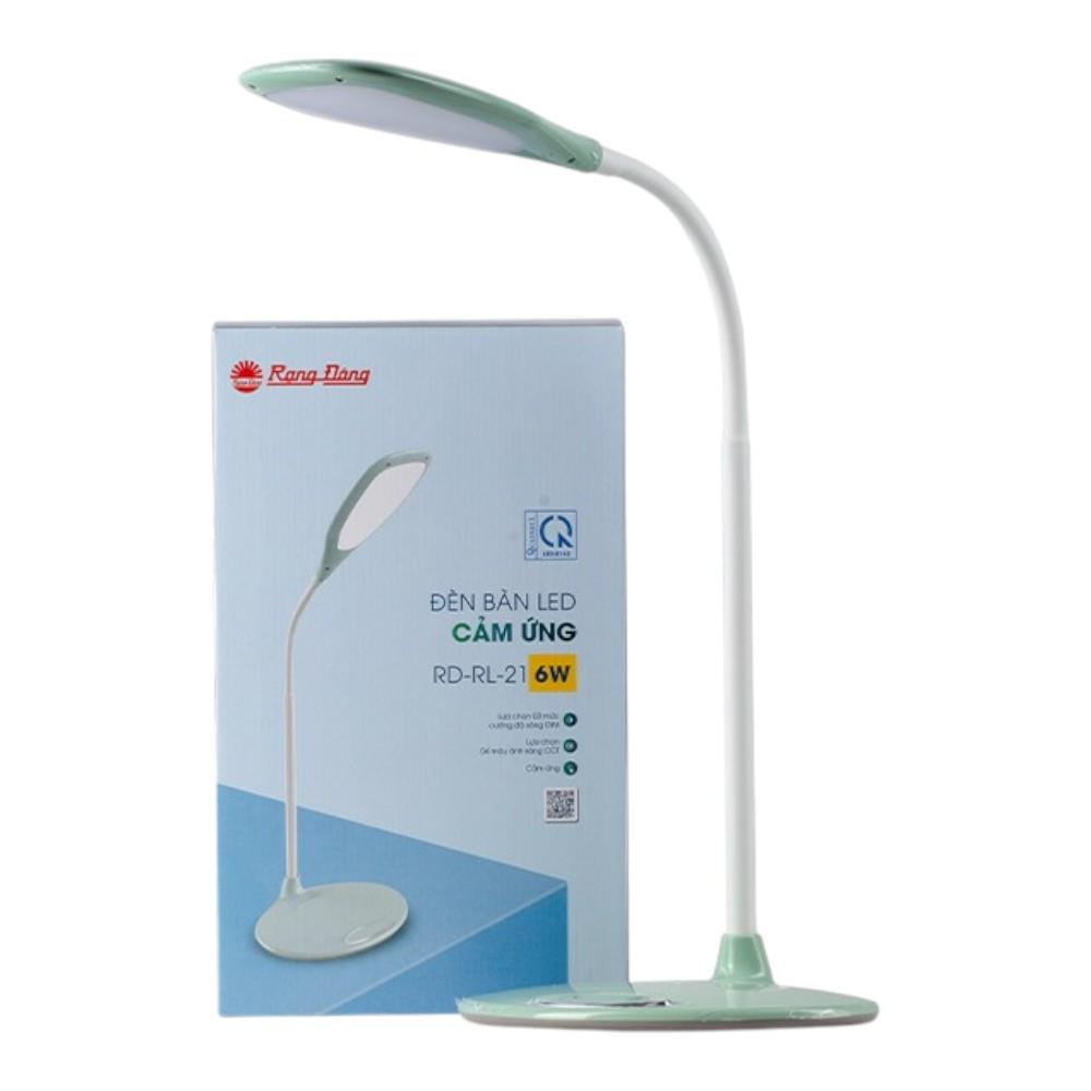 Đèn bàn LED cảm ứng Rạng Đông RD-RL-21 8W Bảo vệ thị lực