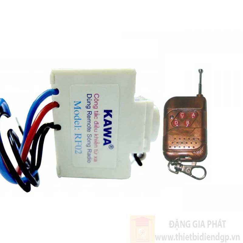 Công tắc điều khiển từ xa gắn sino Kawasan RF02SN-R