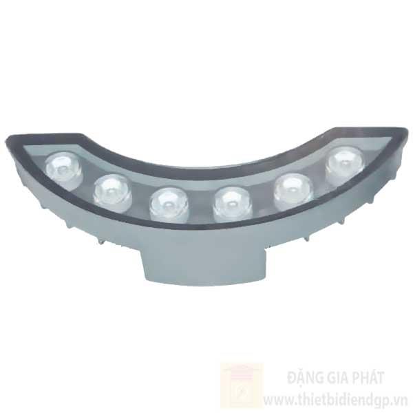 Đèn chiếu thân cây L210*W90*H32-6W, Ánh sáng vàng, đỏ, chiếu xa 5m