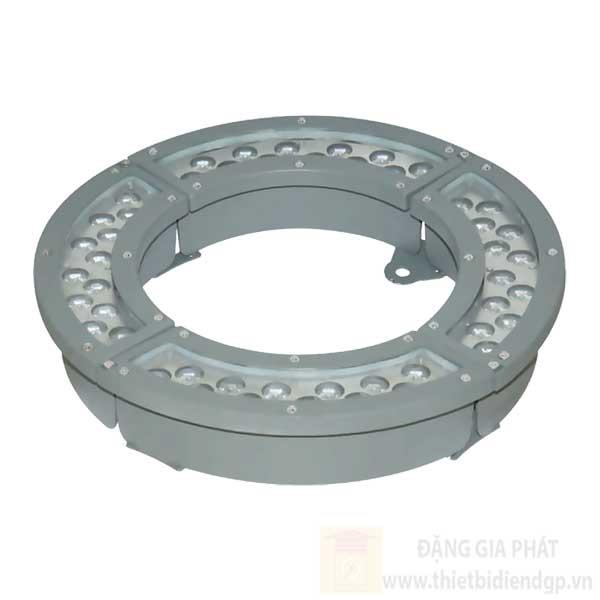 Đèn chiếu thân cây Ø365*H70-48W, ánh sáng xanh lá, chiếu xa 10m
