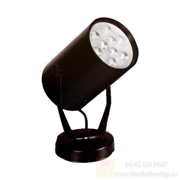 Đèn Led Chiếu Điểm Đen Ø70 x H130 & Ø100 x H160, ánh sáng trắng, vàng