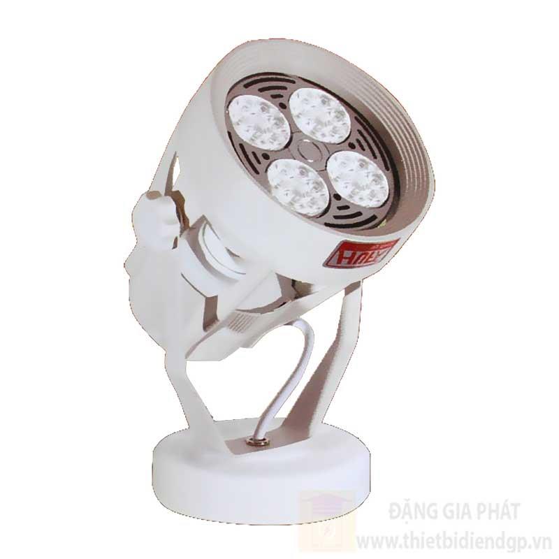 Đèn led chiếu điểm PAR 35W, Ø120*H220, vỏ đen nhôm cao cấp, ánh sáng trắng, vàng