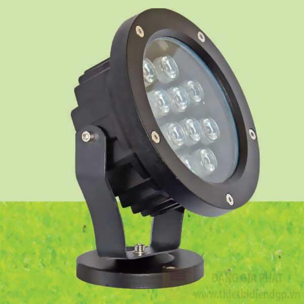 Đèn rọi chiếu điểm LED COB 15W Ø145*W85*H340, Ánh sáng vàng