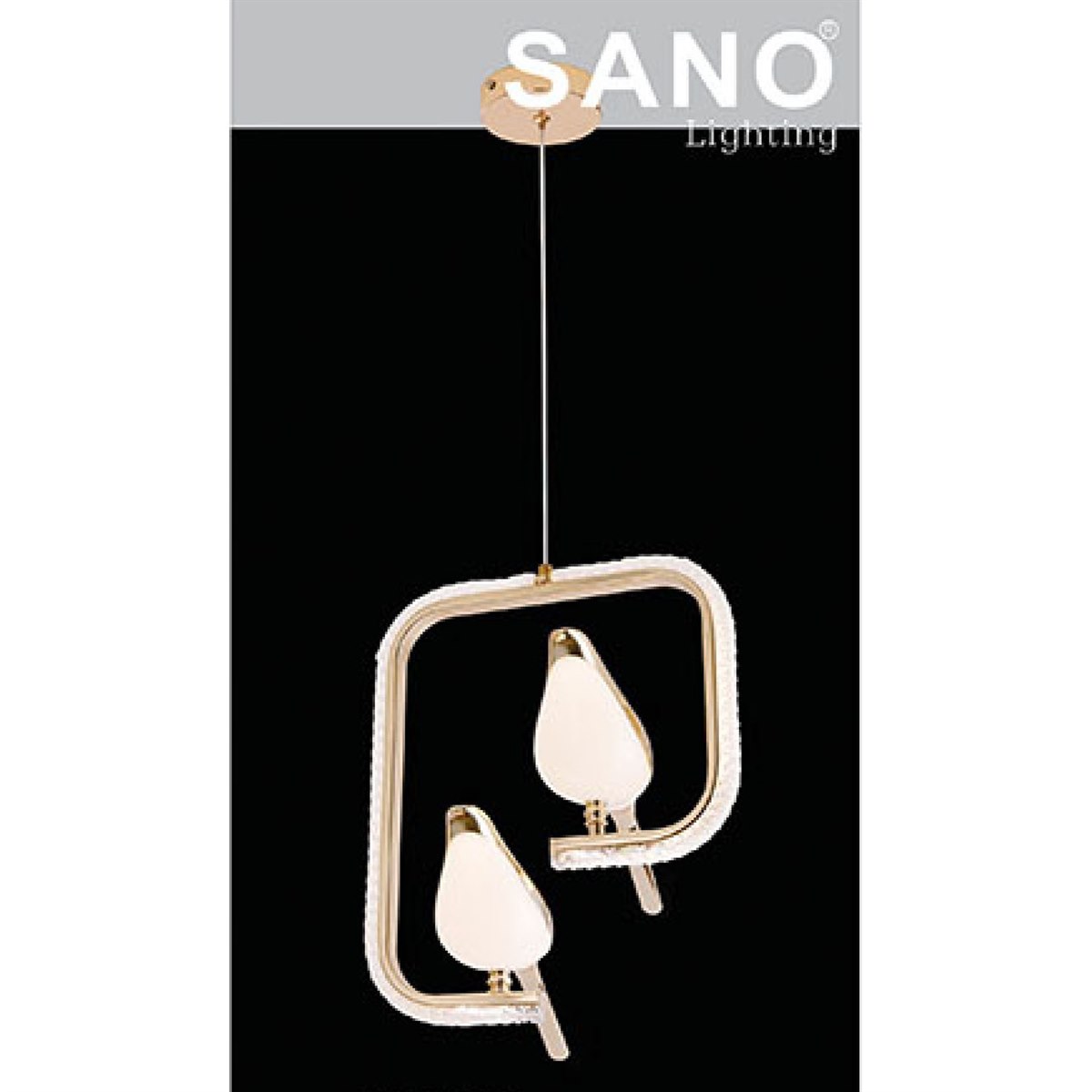 Đèn thả SANO T 10234 Ø260*H360+H1000