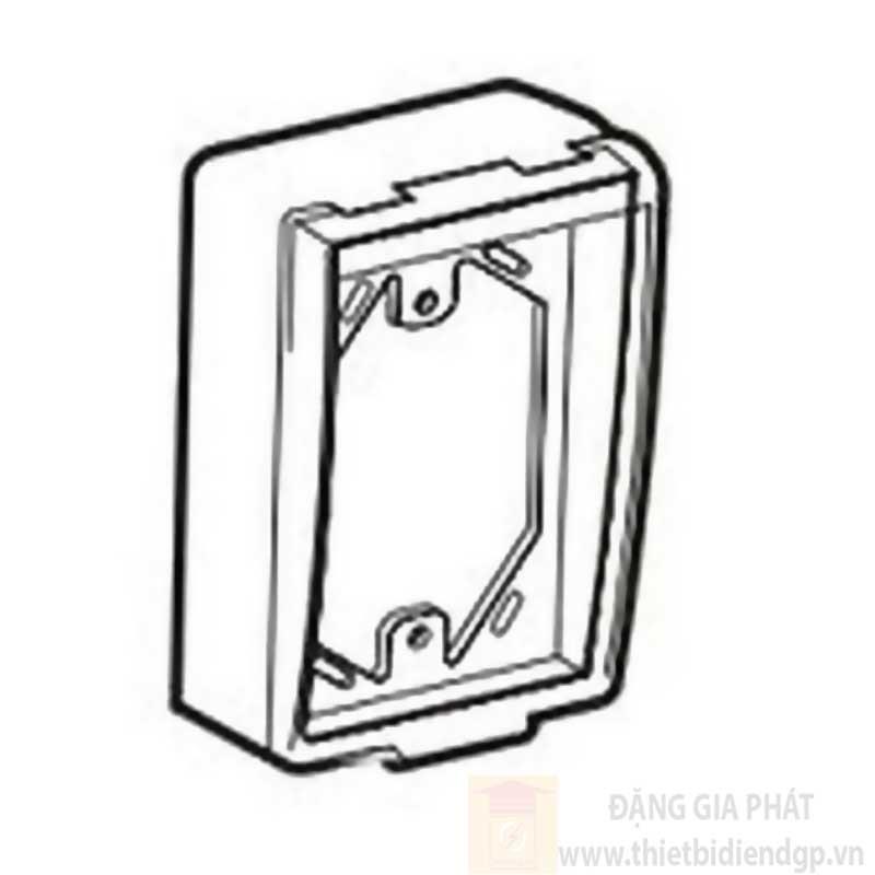 Hộp đậy phòng thấm nước dùng cho mặt ổ cắm chữ nhật