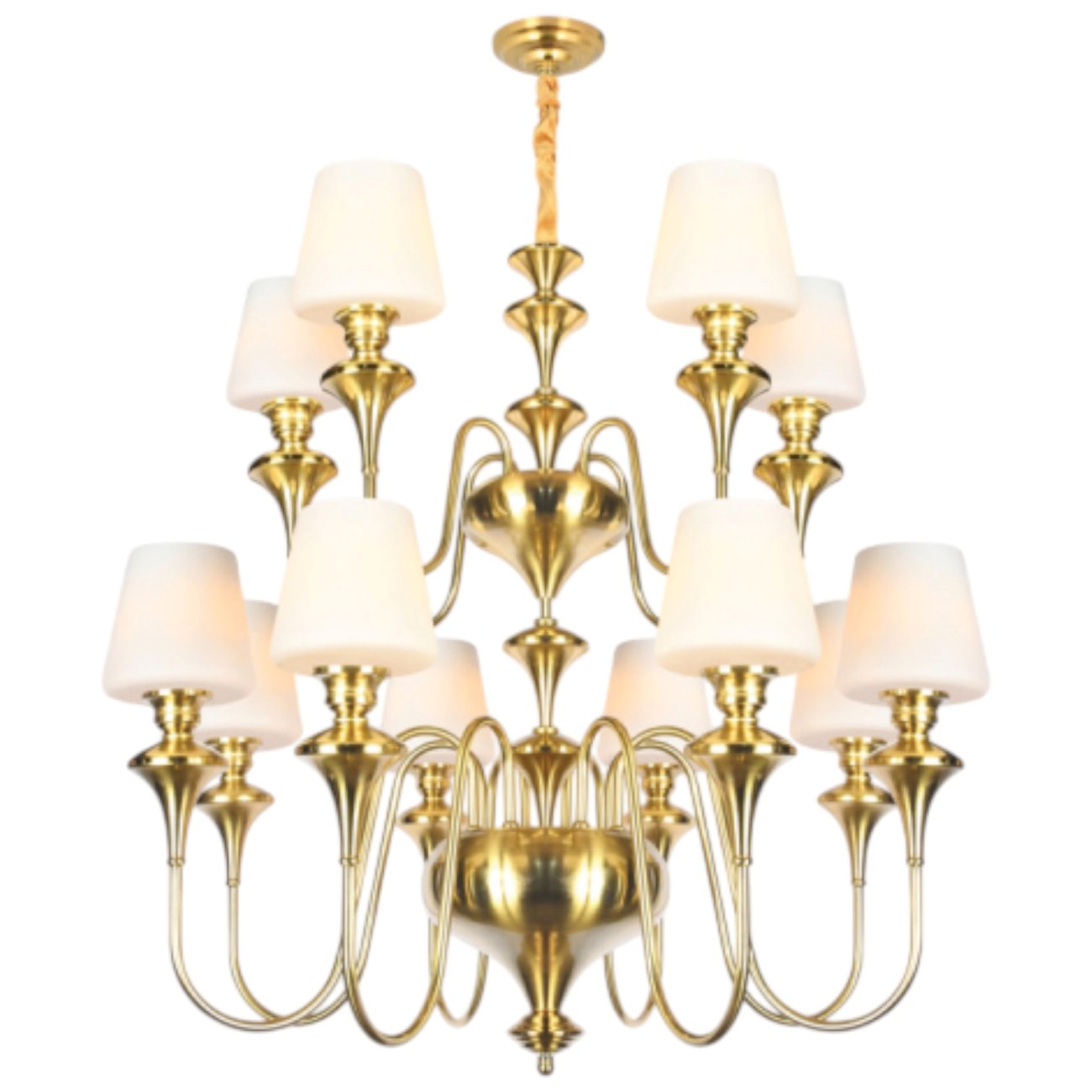 Đèn chùm châu âu Andora CH-6331/8+4 Ø860*H800+1200 E27*12