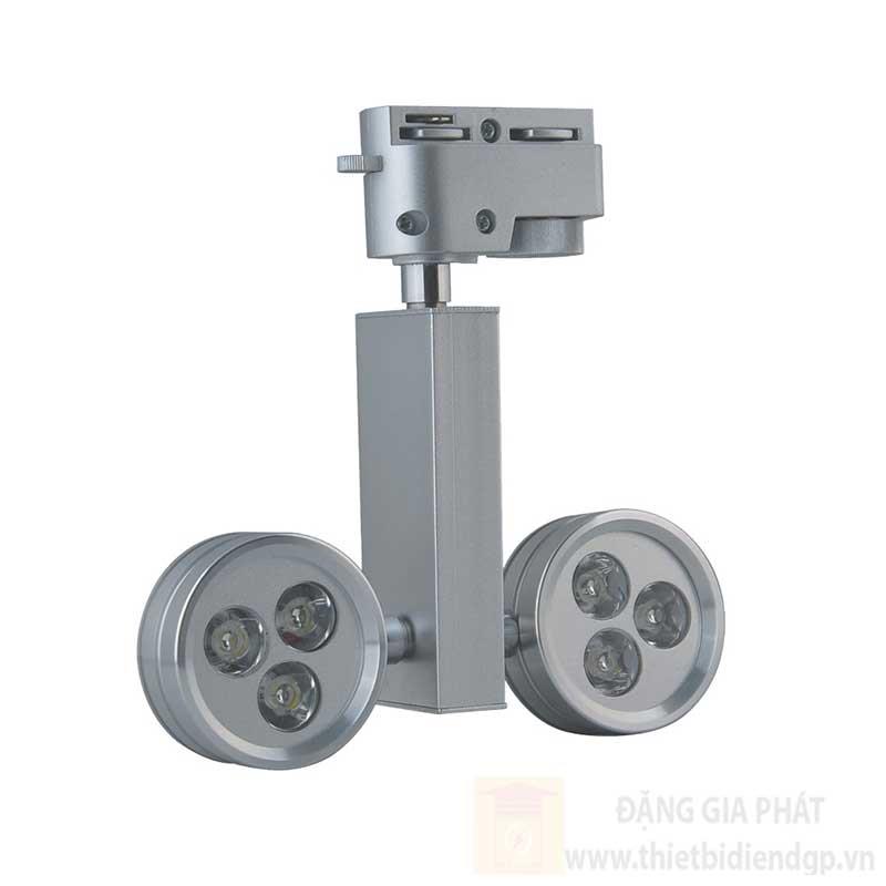 Đèn Led chiếu điểm thanh ray 2 x 3W