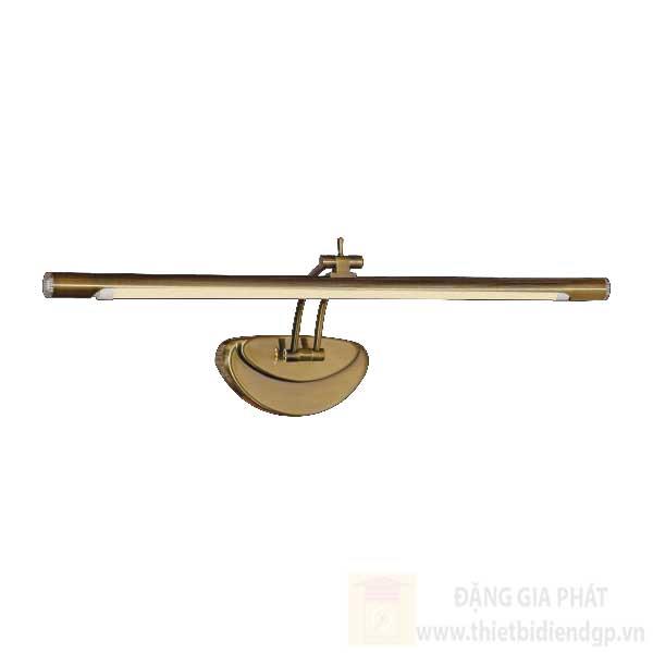 Đèn soi gương Hufa L490*H150, Led 8W, ánh sáng vàng, Vỏ Màu Đồng