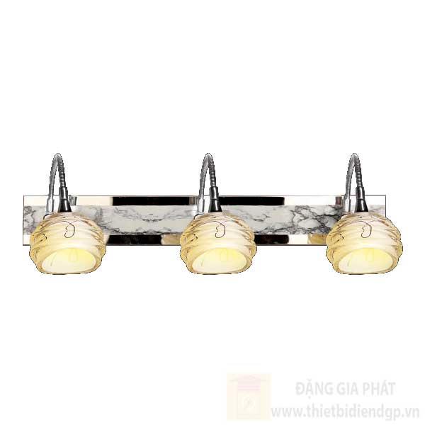 Đèn soi gương Hufa L450*W60*H180, 7W*3, 3 chế độ ánh sáng