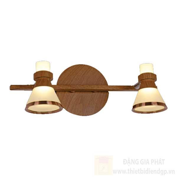 Đèn soi gương Hufa thân nhôm cao cấp L320*W180*H120, 5W*2, 3 chế độ ánh sáng