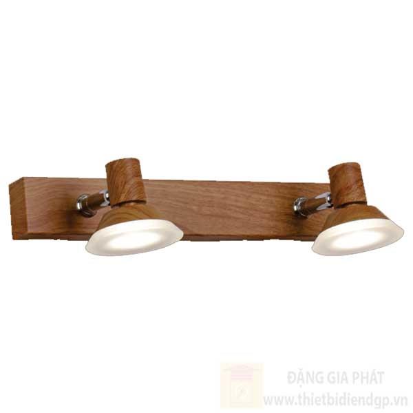 Đèn soi gương Hufa thân nhôm cao cấp L300*W130*H110, 3W*2, 3 chế độ ánh sáng
