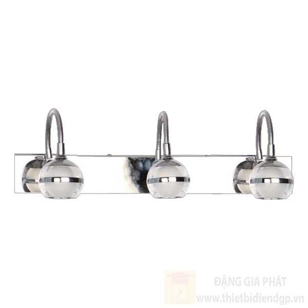 Đèn soi gương Hufa L450*W60*H180, 7W*3, 3 chế độ ánh sáng