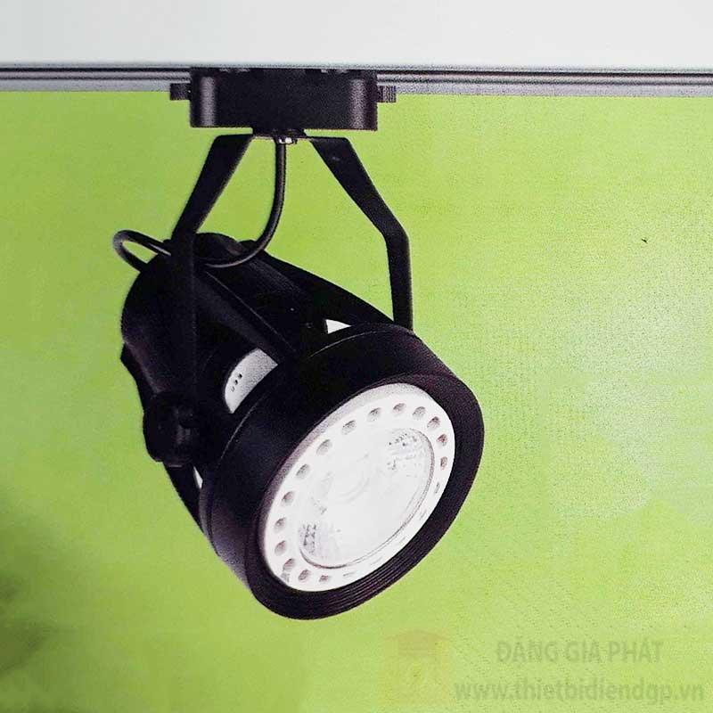 Đèn led chiếu điểm PAR COB 30W Ø120*H220, ánh sáng trắng, vàng, vỏ đen, nhôm cao cấp