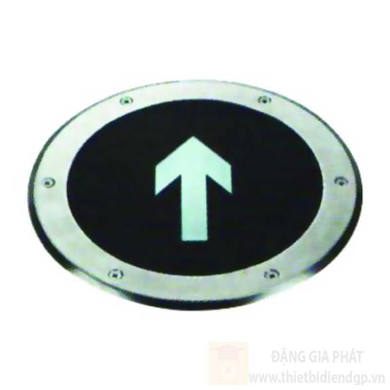 Đèn thoát hiểm âm sàn Duhal 3W tròn Ø 210