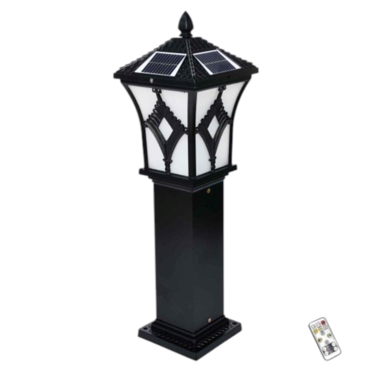 Đèn trụ năng lượng Sano SOLAR 5314 5W-3 màu - Đế 160 Ø200*H600