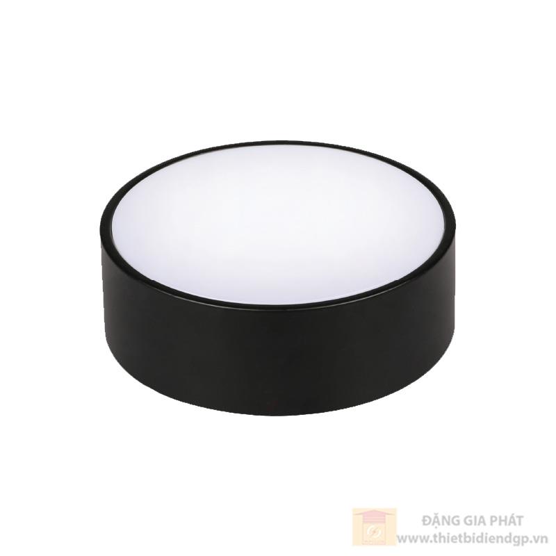 Led Downlight tròn nổi tràn viền đen 16W series SRDL