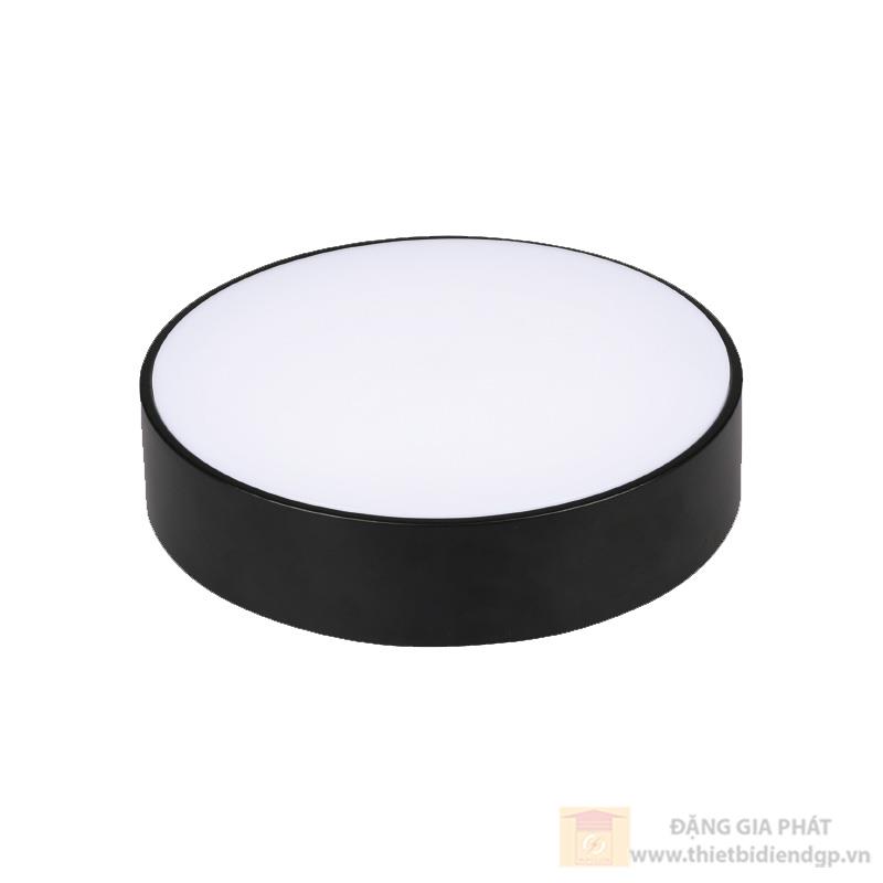 Led Downlight tròn nổi tràn viền đen 24W series SRDL