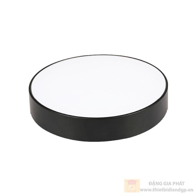 Led Downlight tròn nổi tràn viền đen 32W đổi màu series SRDL
