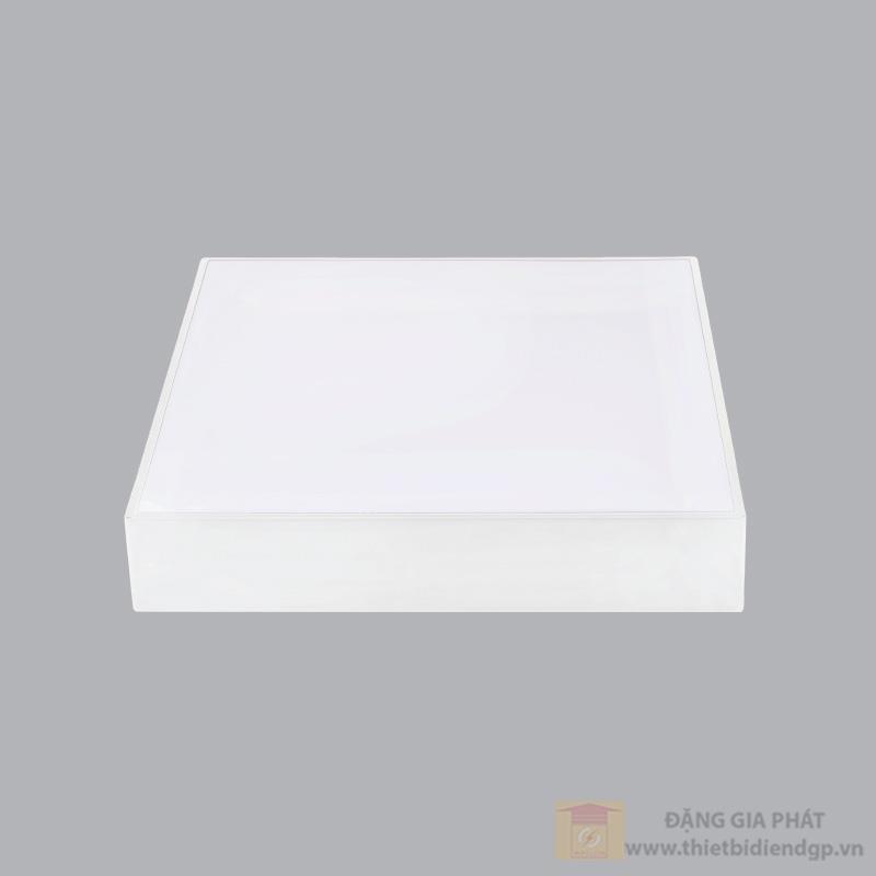 Led Downlight vuông nổi tràn viền trắng 32W đổi màu series SSDL