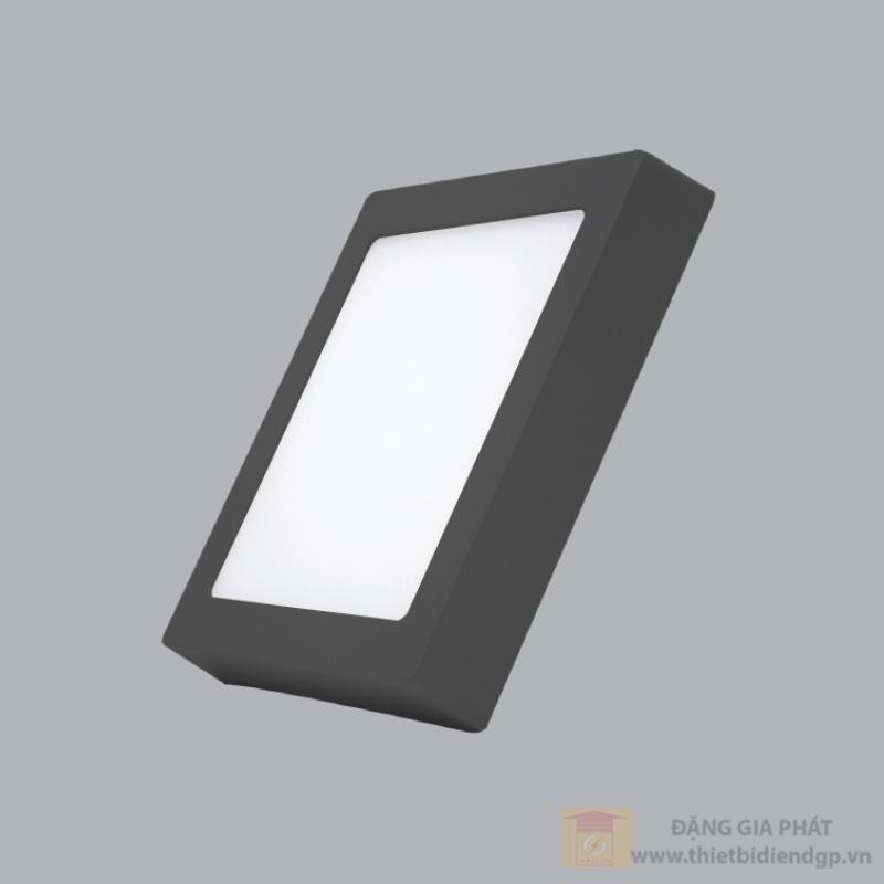 Đèn Led ốp trần vuông 12W viền đen