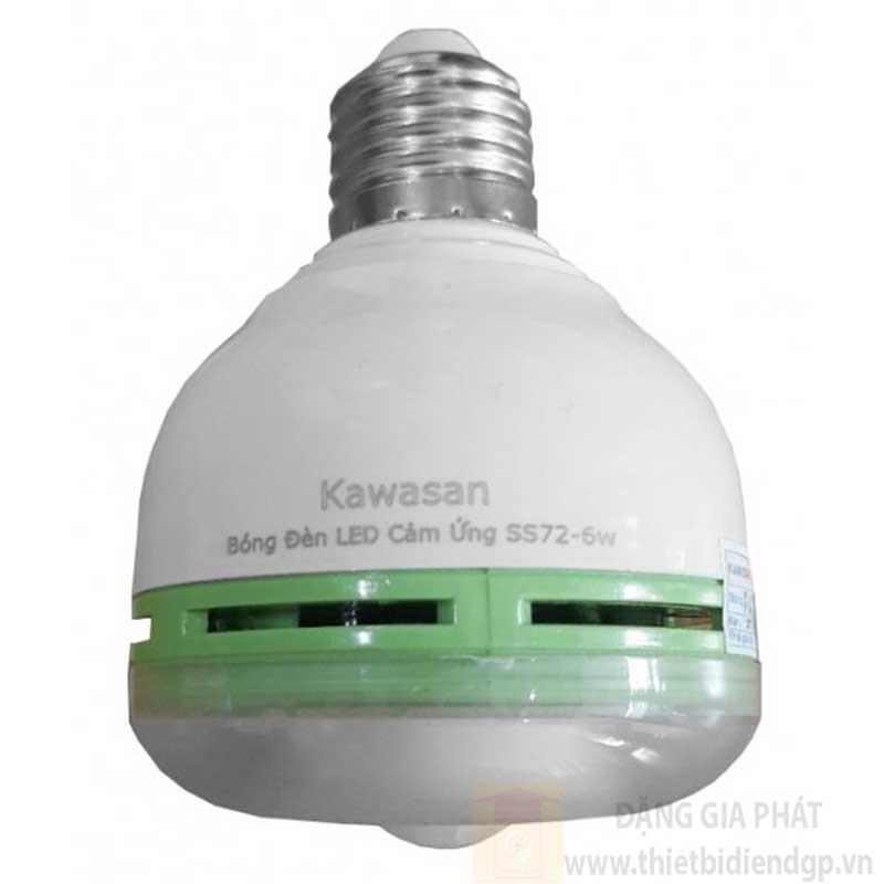 Bóng Led 6W Kawasan cảm ứng hồng ngoại chuyển động
