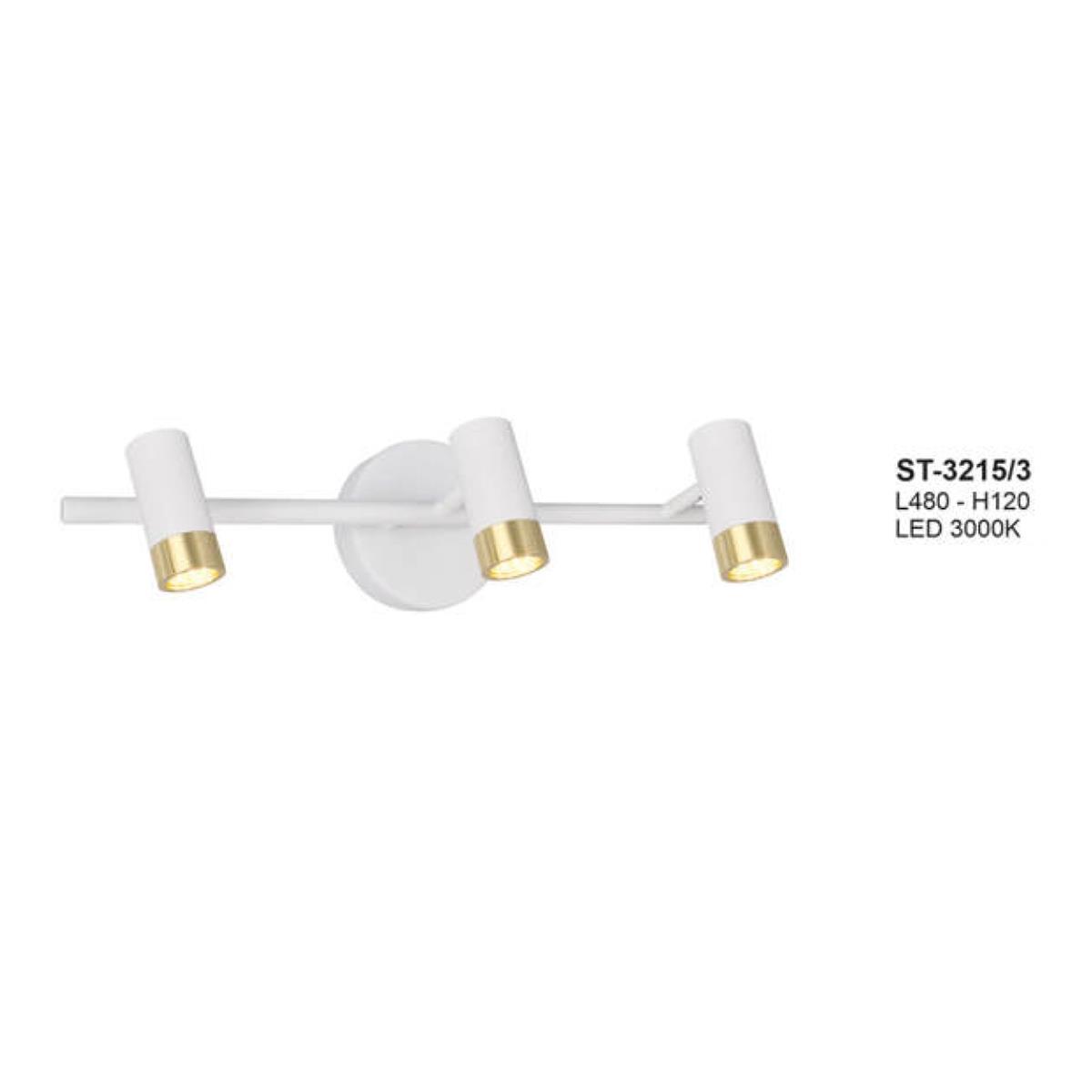 Đèn soi gương, sọi tranh Andora ST-3215 màu trắng - LED 3000K