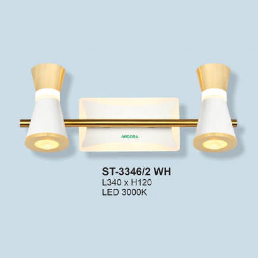 Đèn soi gương, sọi tranh Andora ST3346 - LED 3000K (vỏ trắng)