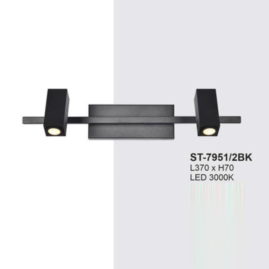 Đèn soi gương, sọi tranh Andora ST-7951 màu đen - LED 3000K