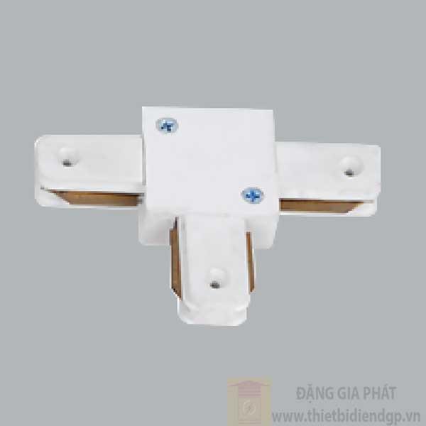 Đầu nối thanh ray chữ T màu trắng và đen