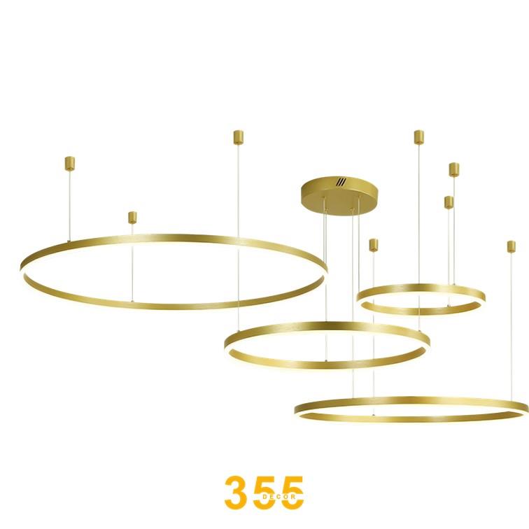 Đèn thả hiện đại Ø200 + 400 + 600 + 800 - Led 3 chế độ