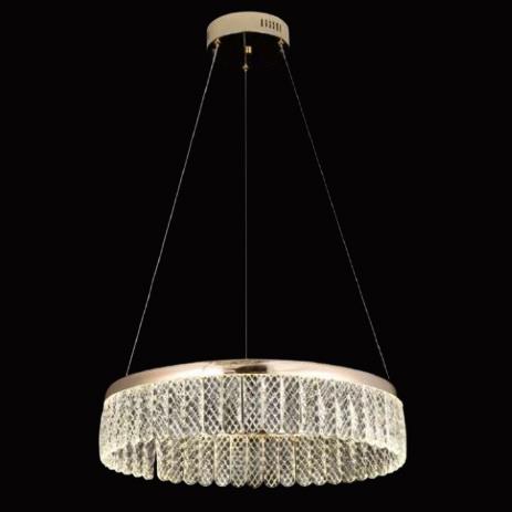 Đèn treo pha lê Slister Ø500mm - LED 54W*2 - 3 CĐ
