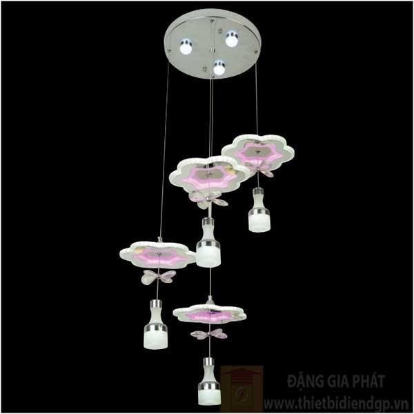 Đèn treo trần Led 32W, Ánh Sáng Trắng, Hồng