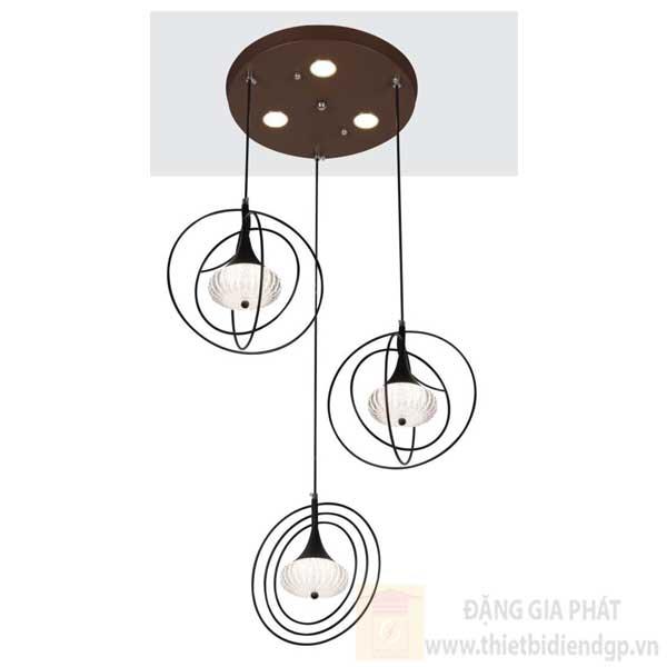 Đèn treo trần Led 24W, 3 chế độ ánh sáng