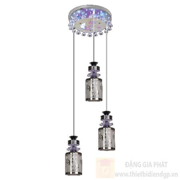 Đèn treo trần E27*3-Led 9W RGB TFL 3049/3
