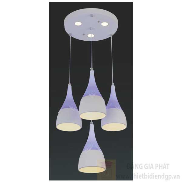 Đèn treo trần Led Ánh Sáng Trắng, Xanh Dương