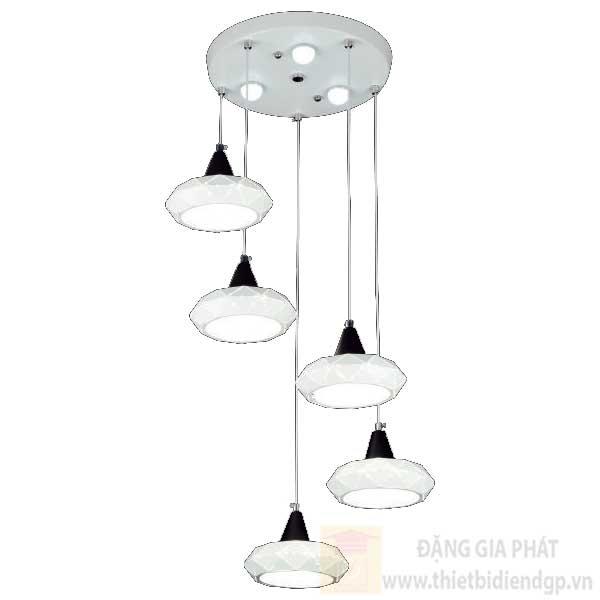 Đèn treo trần Led 34W, ánh sáng vàng