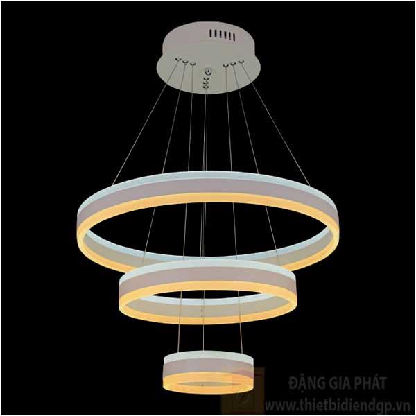Đèn treo trần Ø600+400+200*H1000, Led 150W