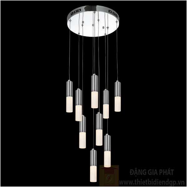 Đèn treo trần Led 45W, ánh sáng vàng TL 8812/9 INOX